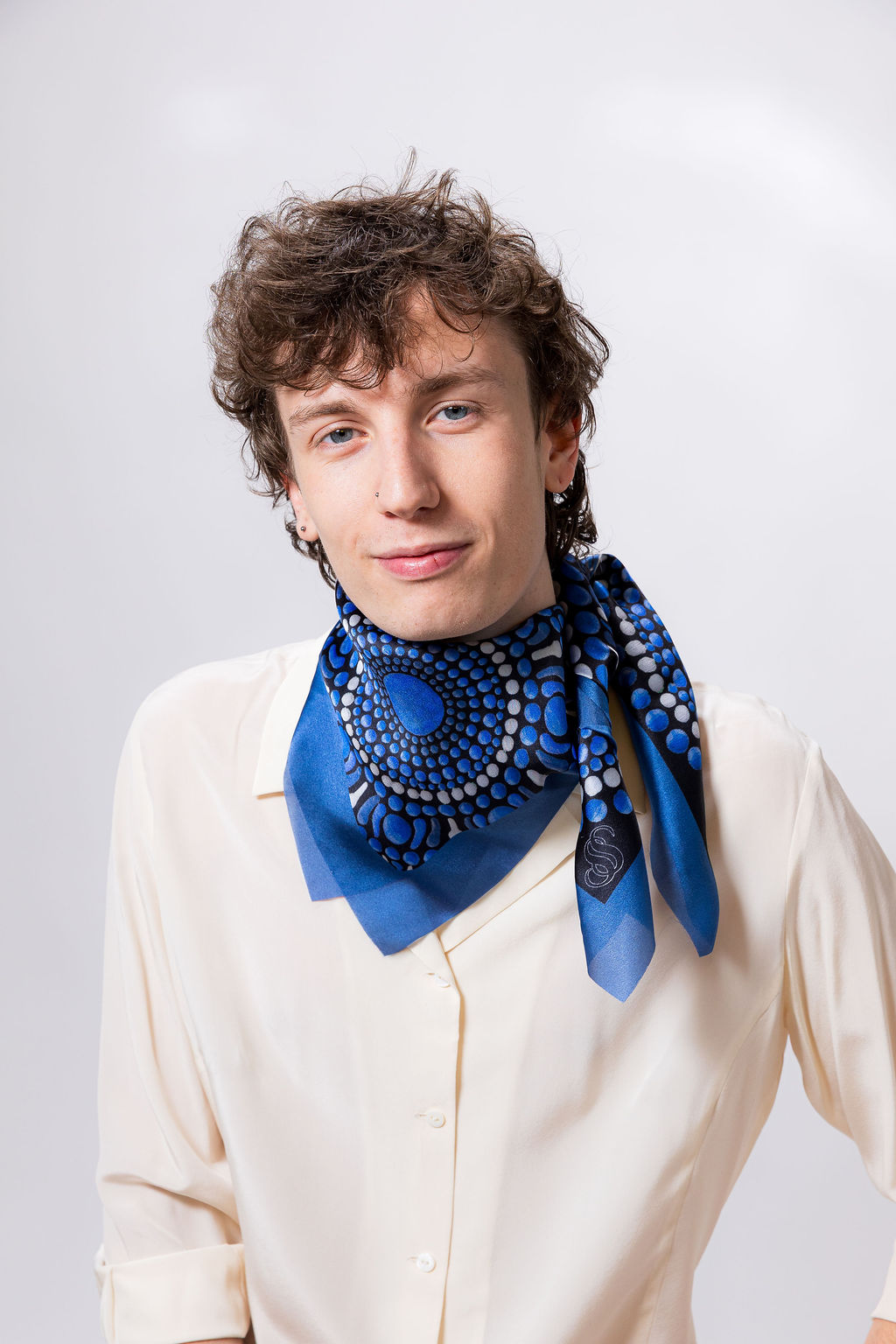 Seta Sole Foulard di seta a Como