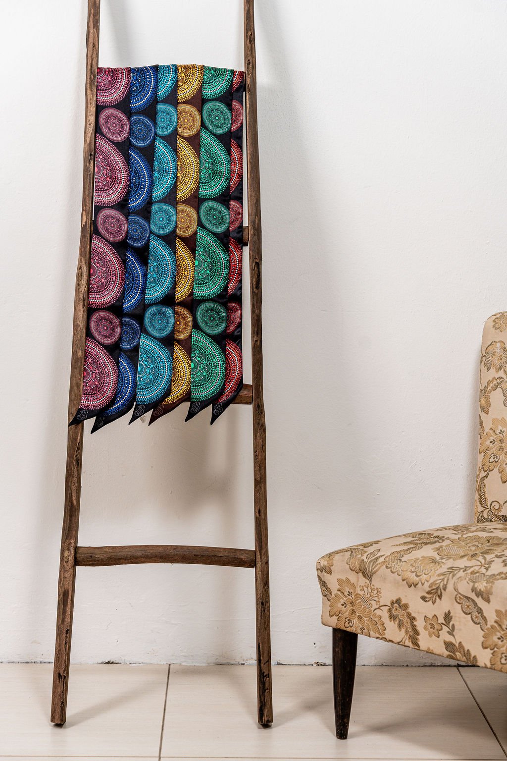 Foulard di seta a Como