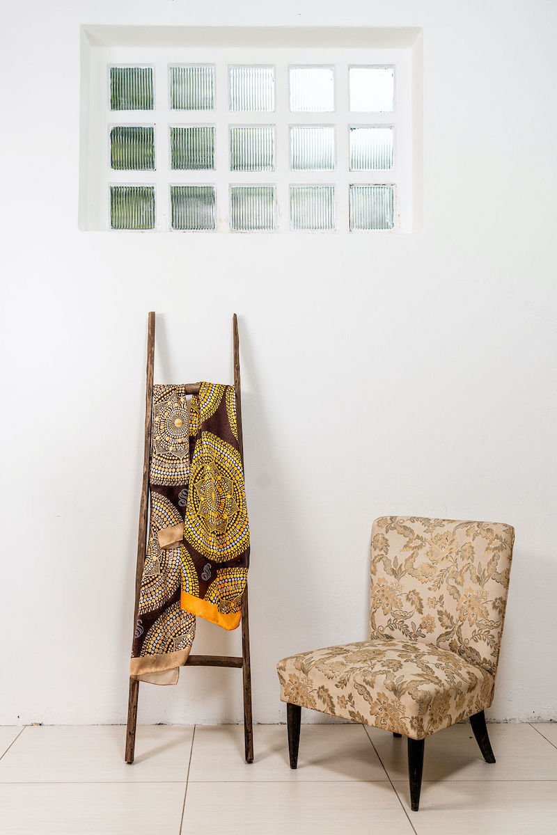 Foulard di seta a Como