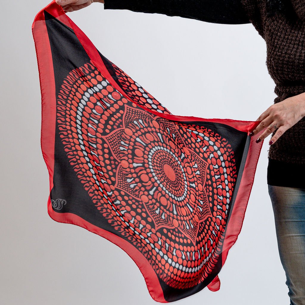 Foulard di seta a Como