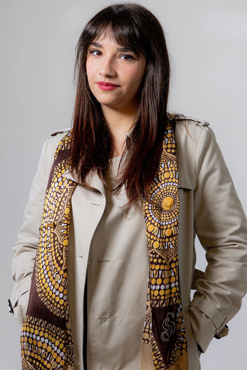 Foulard di seta a Como