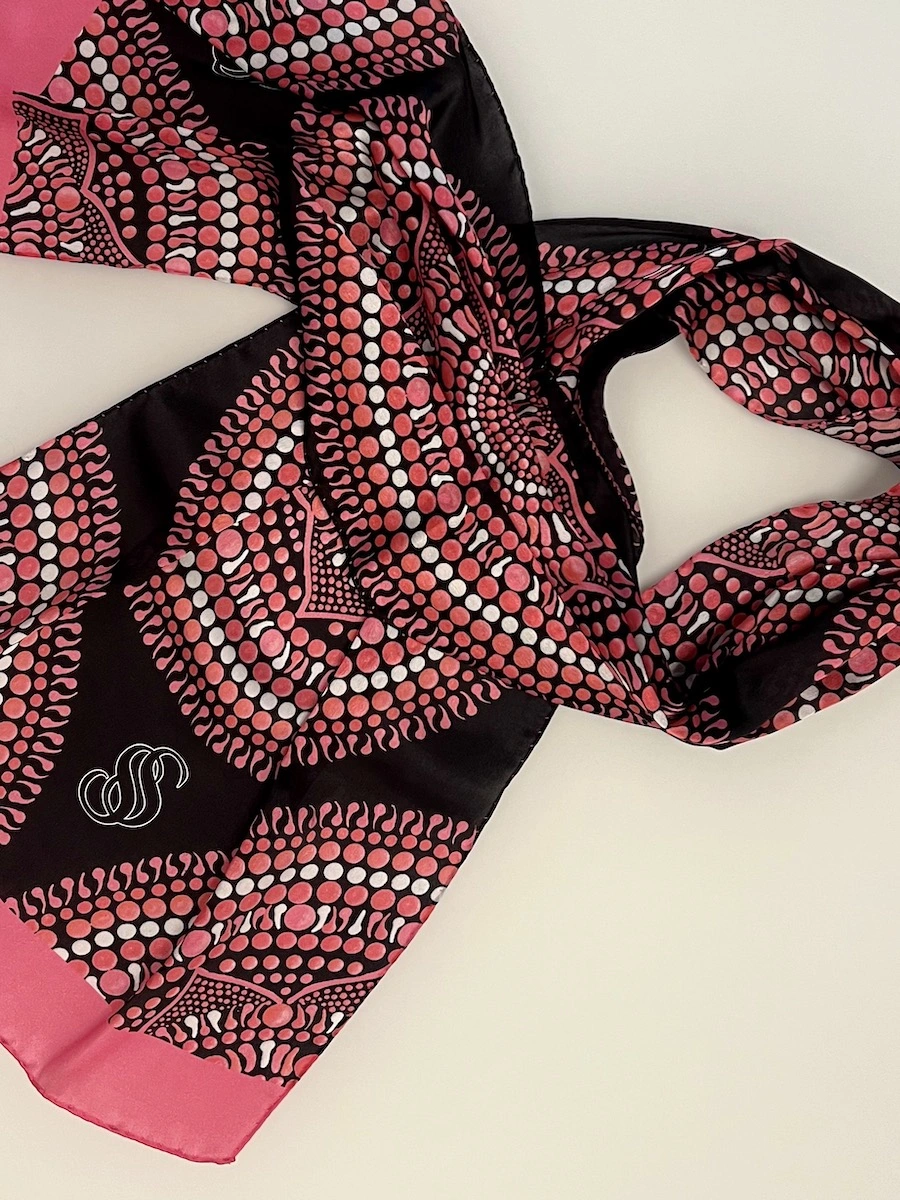 Foulard di seta a Como