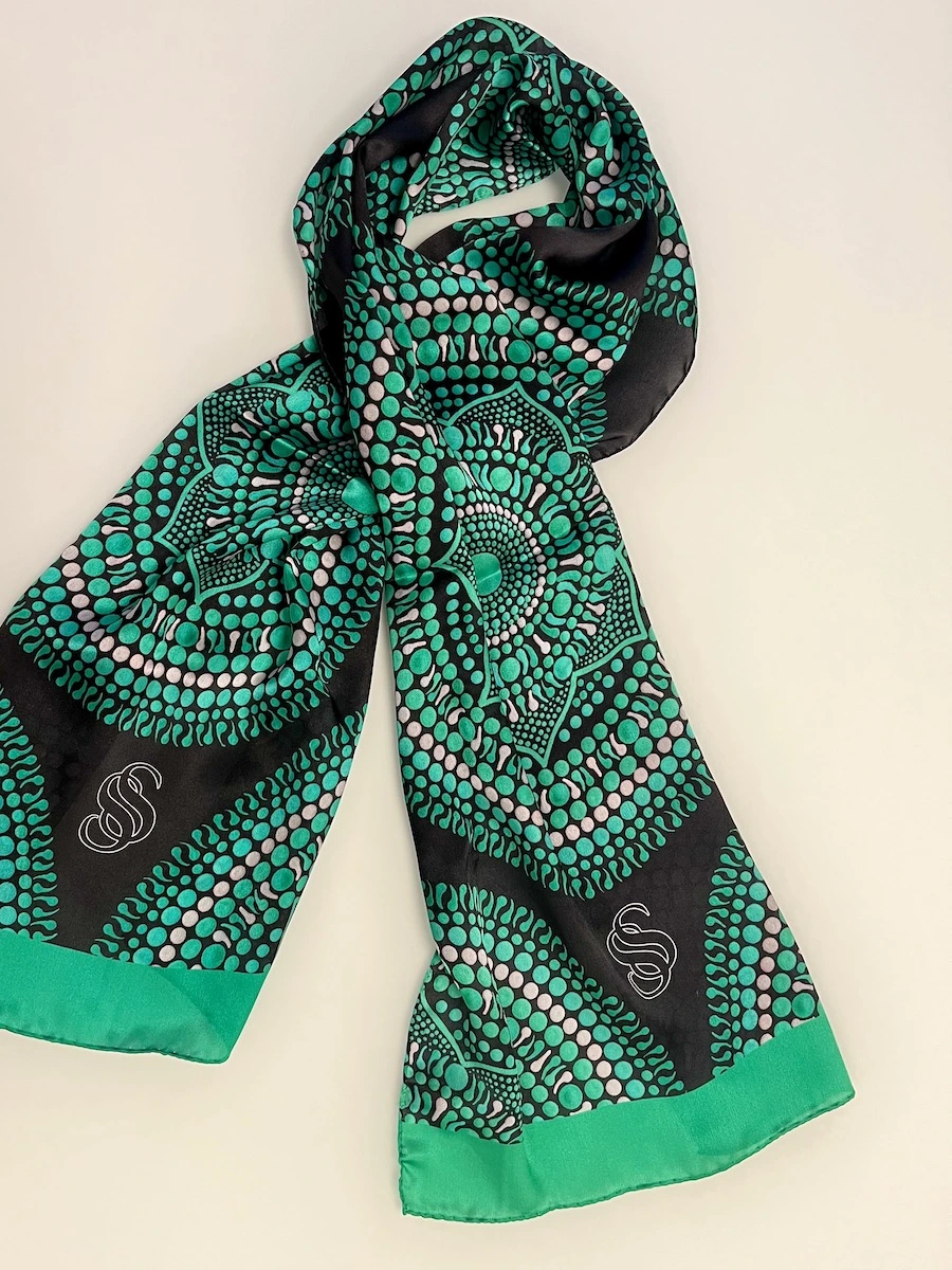Foulard di seta a Como