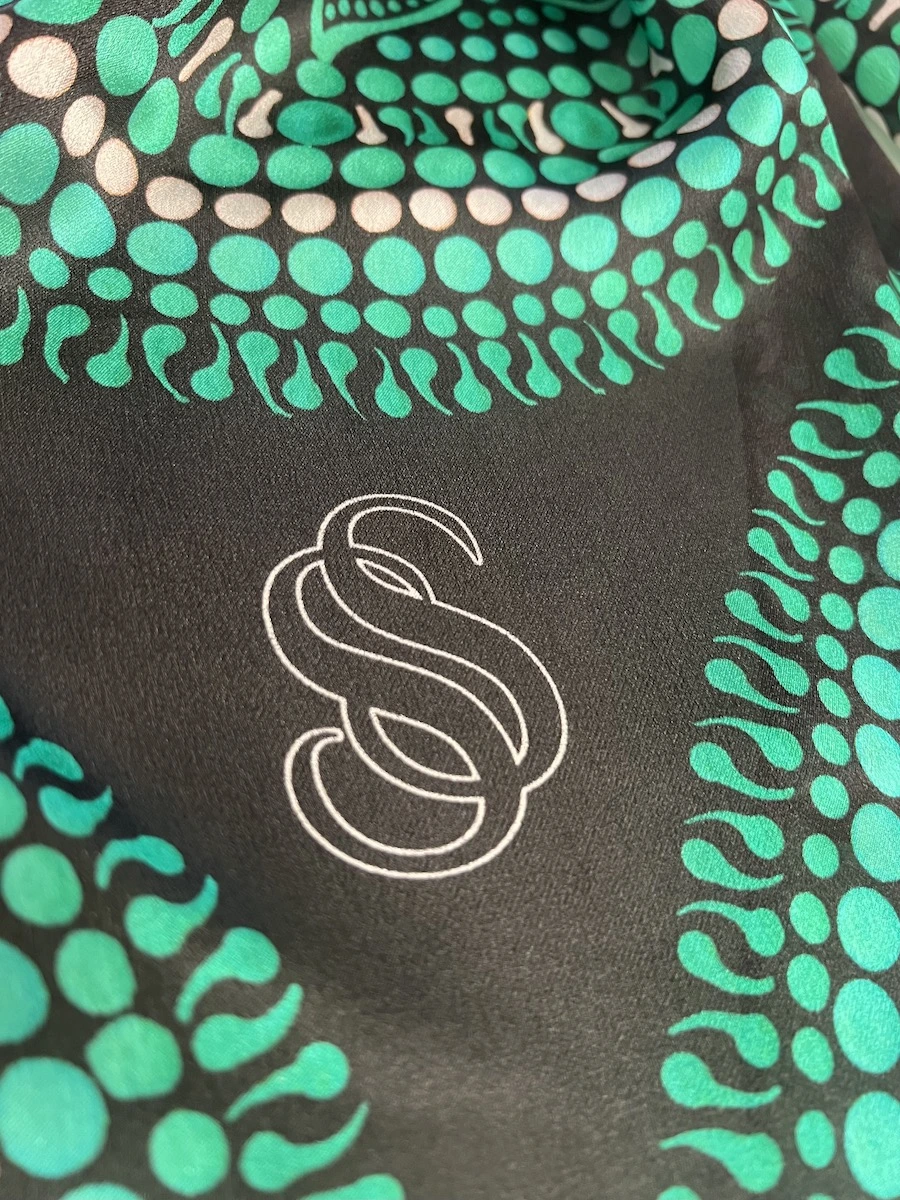 Foulard di seta a Como Galleria