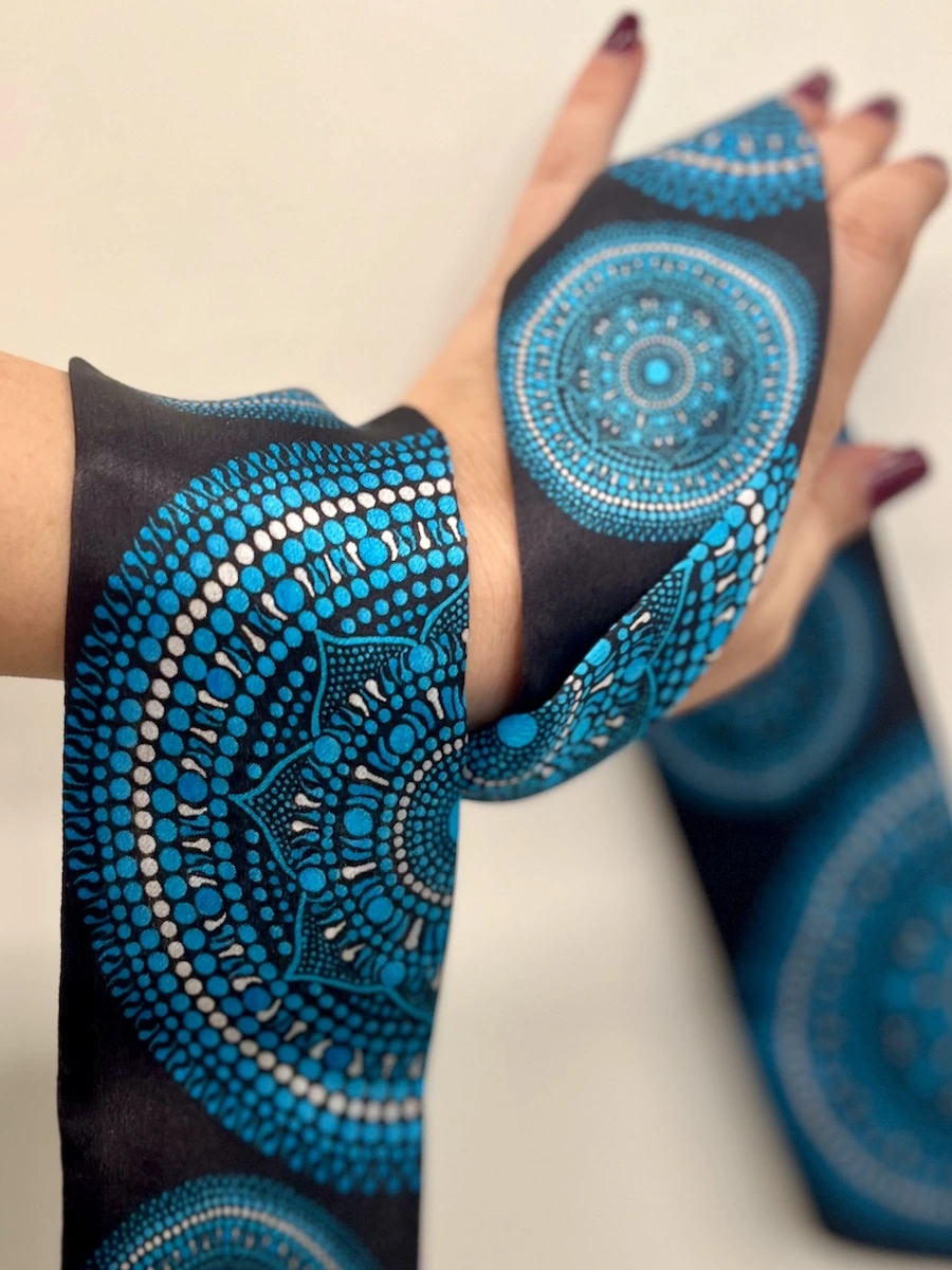 Foulard di seta a Como