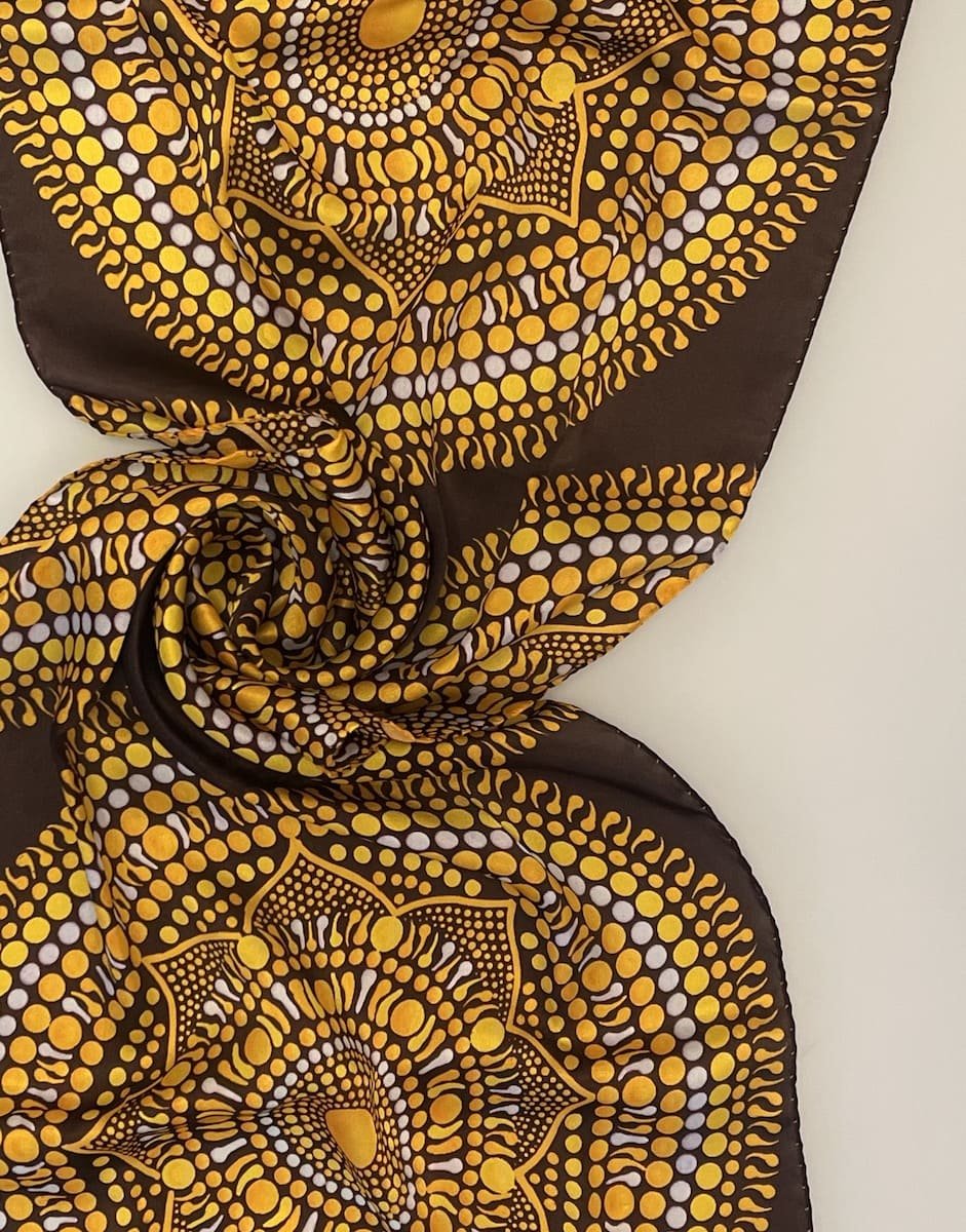 Foulard di seta a Como