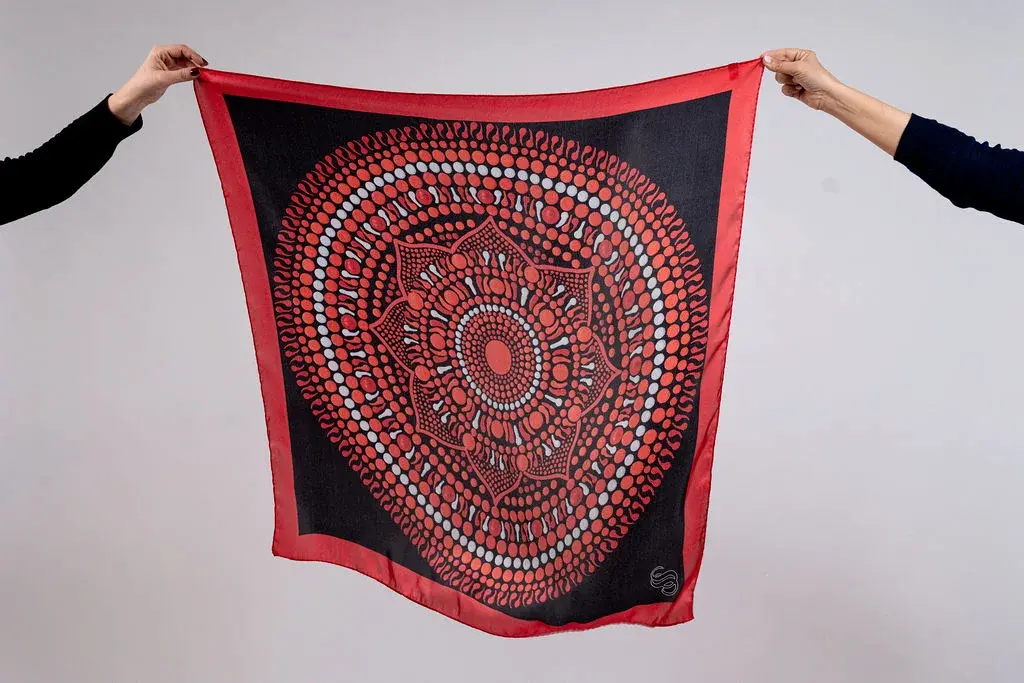 Seta Sole Foulard di seta a Como 