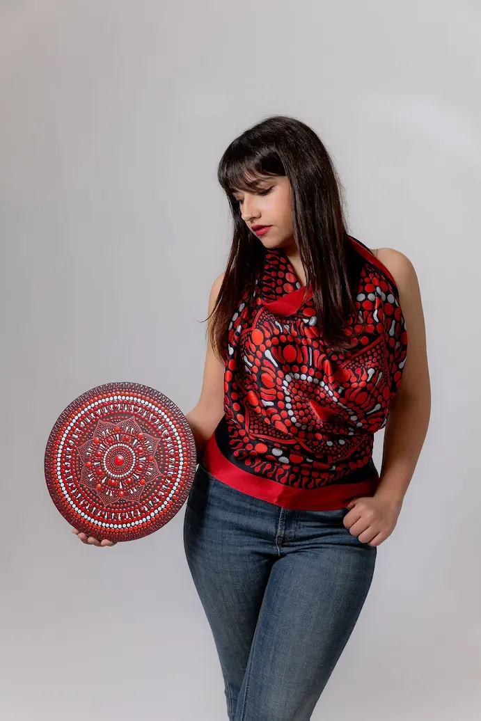 Seta Sole Foulard di seta a Como 