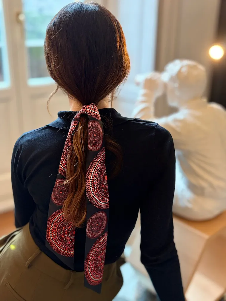 Seta Sole foulard di seta a Como